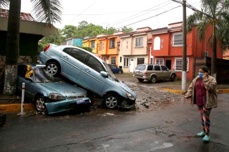Read more about the article Centroamérica, batallando COVID, ahora enfrenta efectos de fuertes tormentas