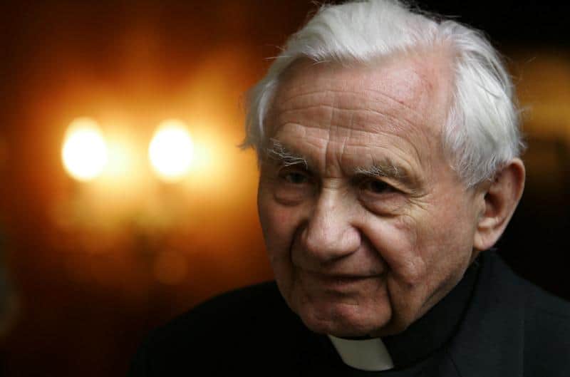 Read more about the article Msgr. Ratzinger, retired pope’s brother, dies at 96