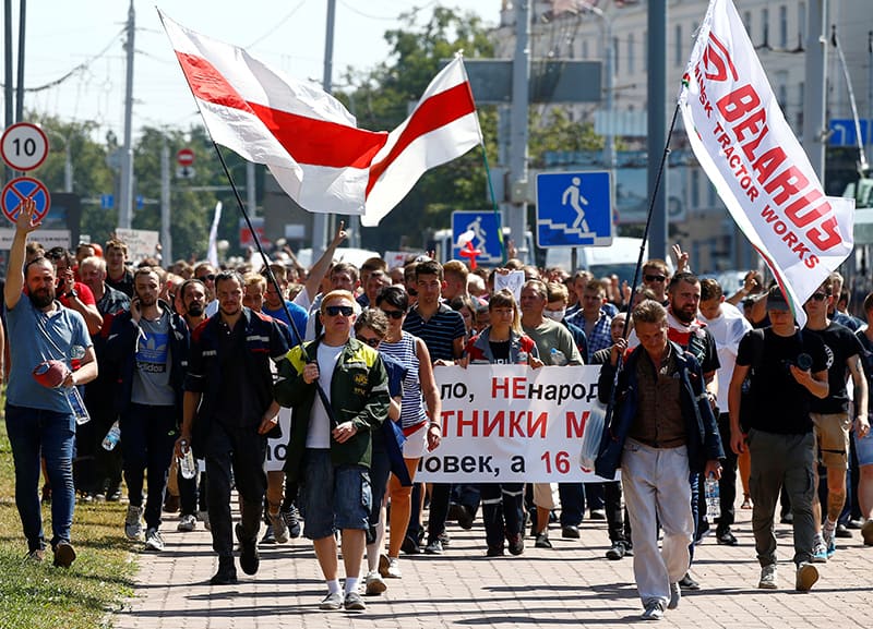 Read more about the article Beating peaceful demonstrators is ‘grave sin,’ says Belarusian archbishop