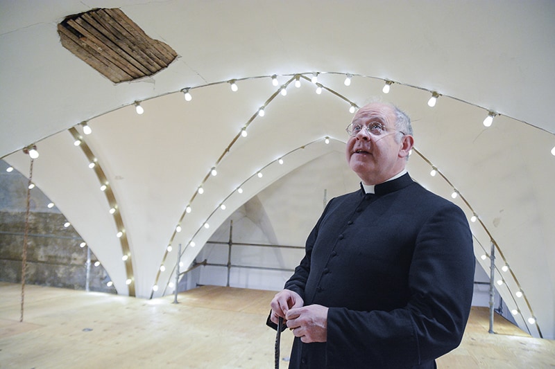 Read more about the article Repairs to Assumption Church after tornado slowed by COVID-19
