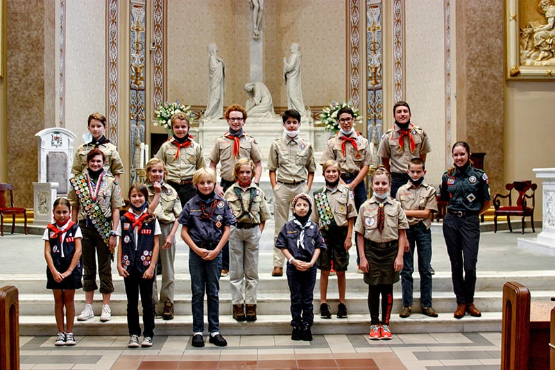 Read more about the article Catholic Committee on Scouting presents religious emblems