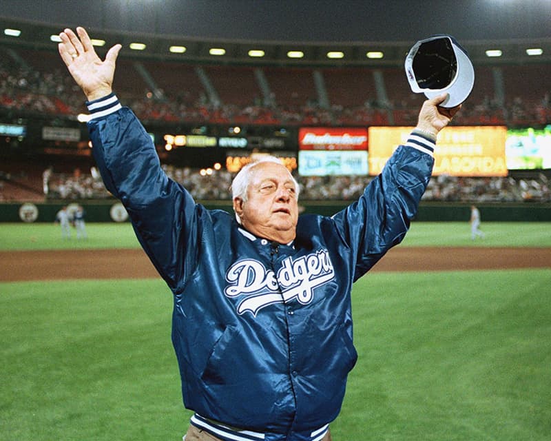 Tommy Lasorda, Hall of Fame manager, was benefactor of Nashville