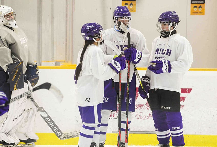 Read more about the article The only girl on the ice: Ryan’s Katie Cummings is one to watch