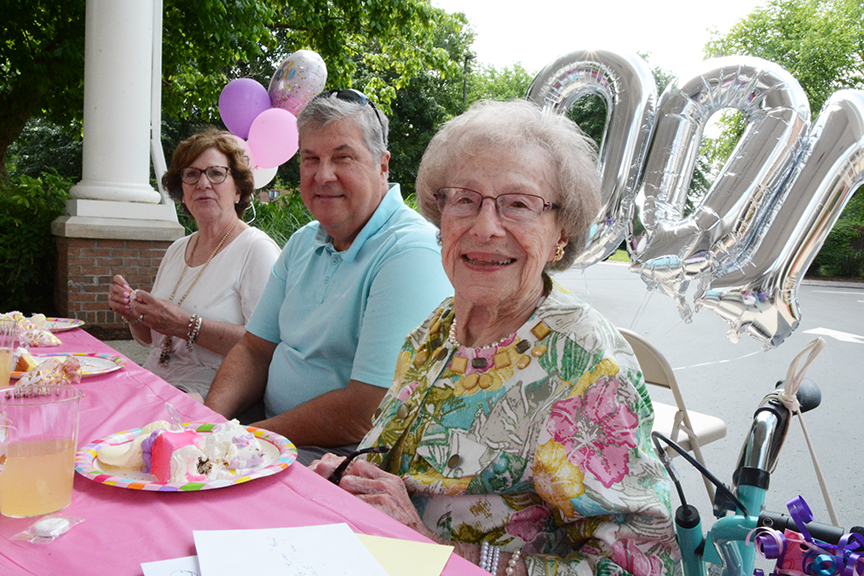 Read more about the article Rosie Brunette’s positive attitude helps her reach 100