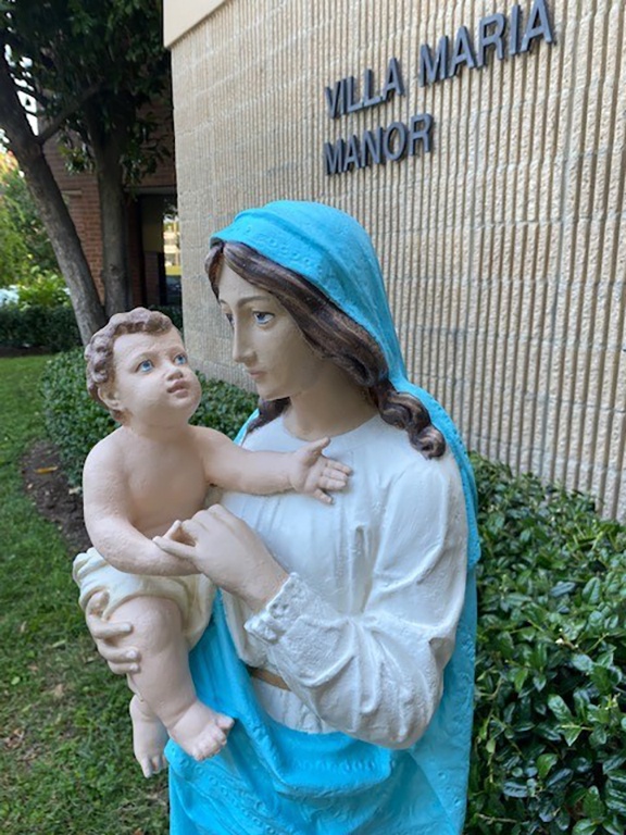 Read more about the article Mother Mary statue restored at Villa Maria Manor