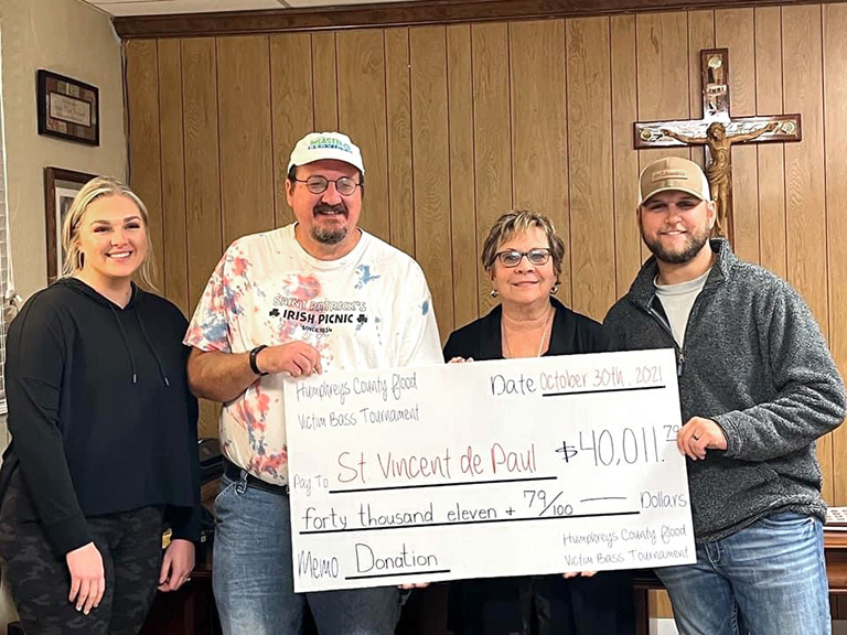 Read more about the article St. Patrick parishioner raises $40K for flood victims