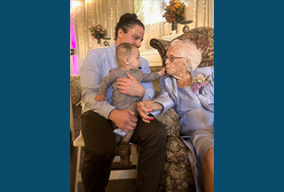 Read more about the article St. Andrew parishioner celebrates century of living [Video]