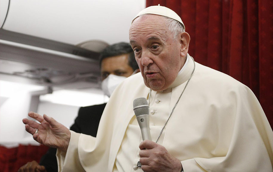 Read more about the article Pope indicates he has not spoken directly to Putin about Ukraine war 