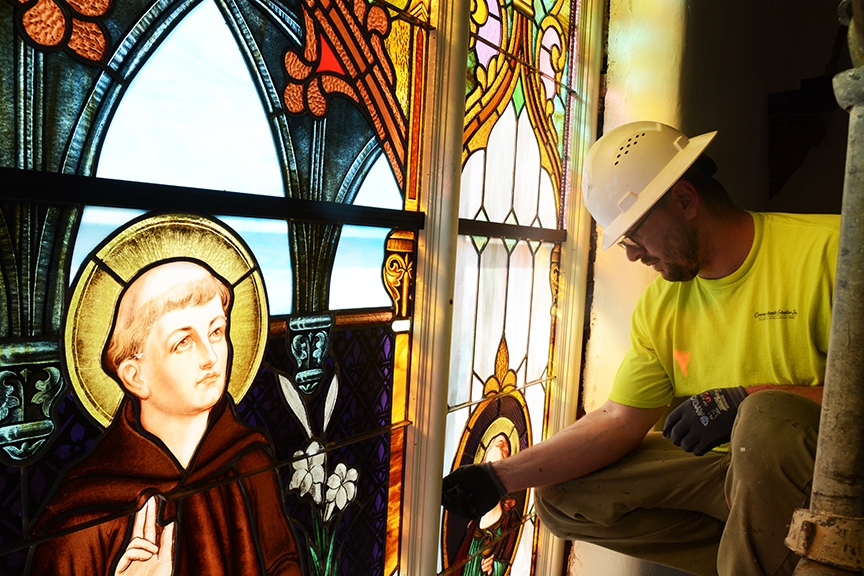 Read more about the article Restoration of Assumption Church progressing toward completion [Photo Gallery]