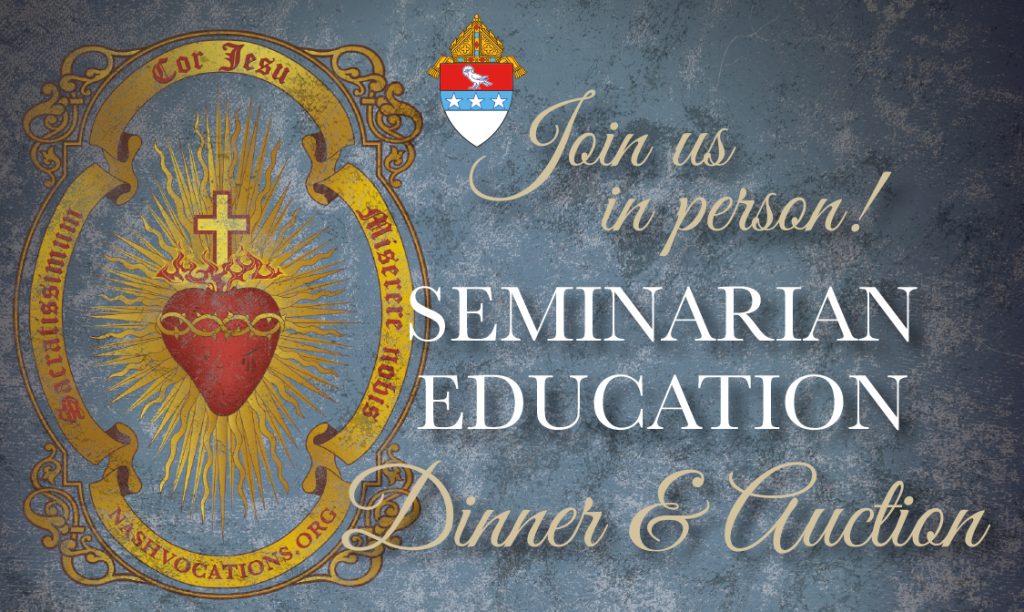 Read more about the article Seminarian Education Dinner set for May 24 