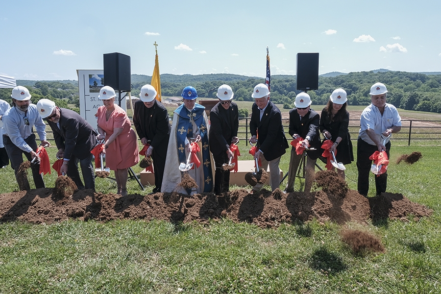 Read more about the article St. Michael groundbreaking a sign ‘great things’ are happening  