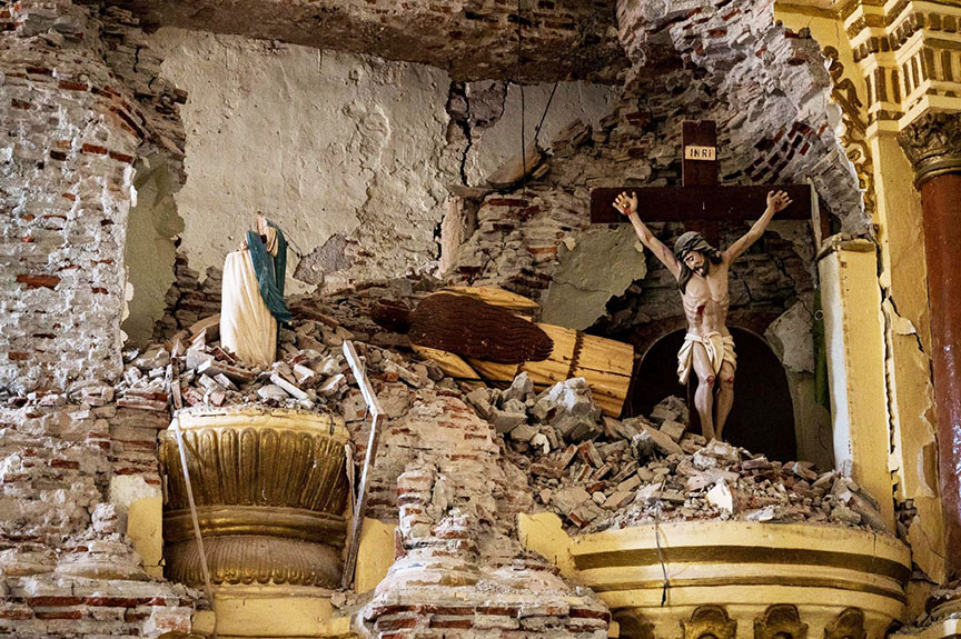Read more about the article Philippine diocese appeals for aid after magnitude 7 quake