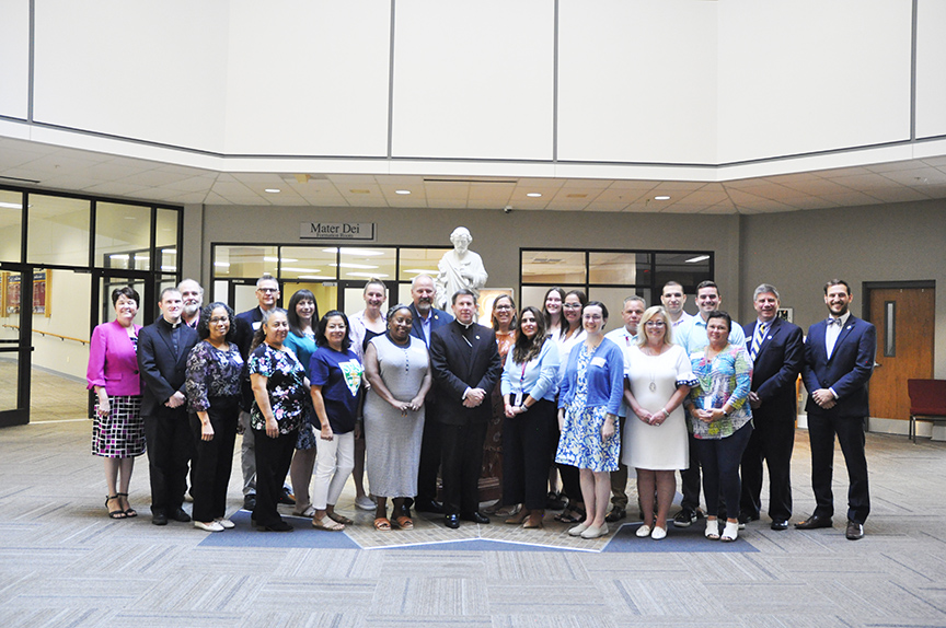 Read more about the article Bishop Spalding celebrates Mass, commissions new employees of the diocese [Gallery]