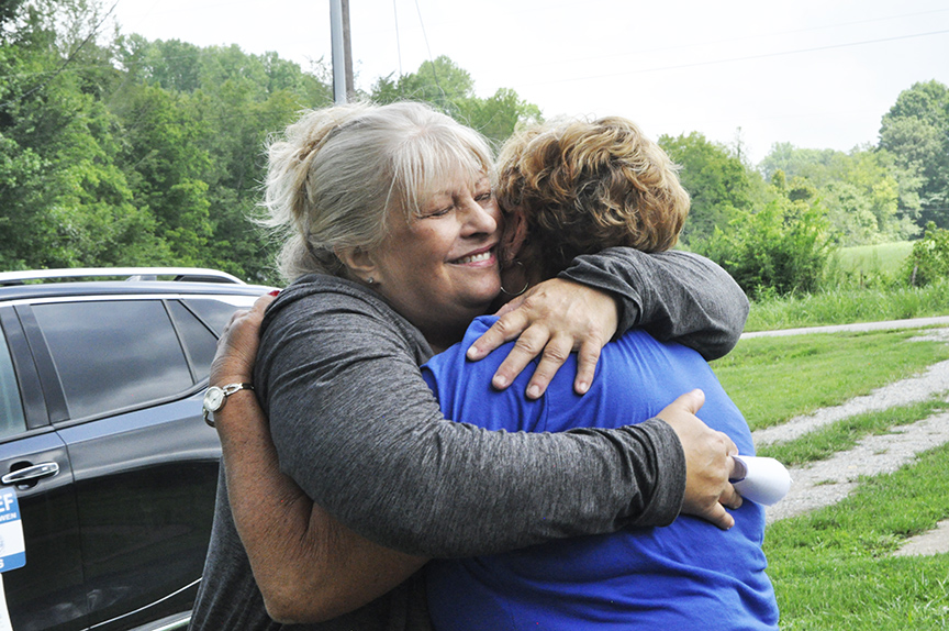 Read more about the article St. Vincent de Paul Society brings hope, healing after floods [Photo Gallery]