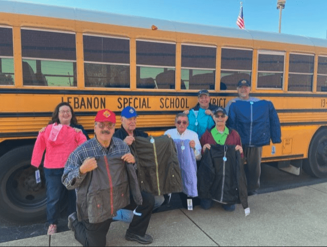 Read more about the article Knights provide coats for students