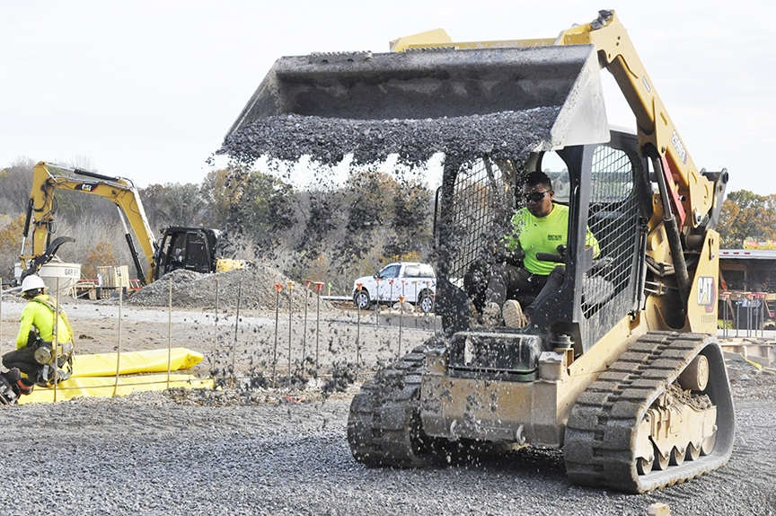 Read more about the article St. Michael Academy taking shape as construction progresses [Photo Gallery]