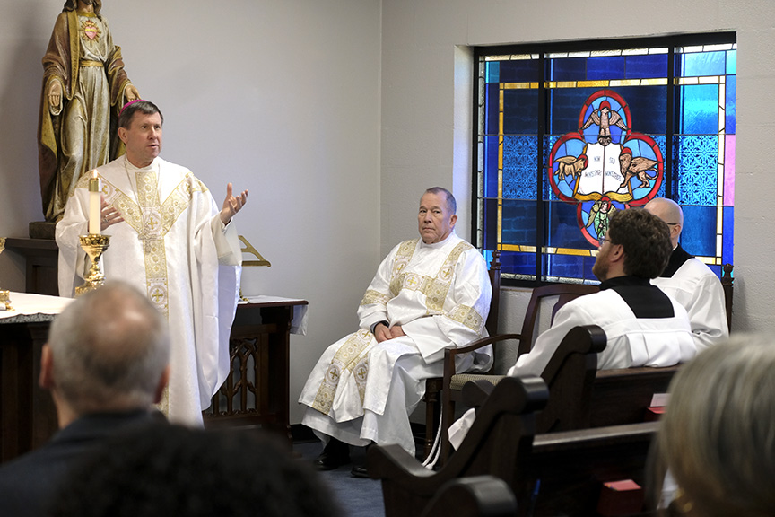 Read more about the article Seminarian installed to ministry of the acolyte
