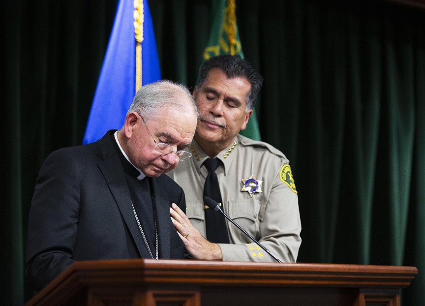Read more about the article Suspect in shooting death of LA Bishop O’Connell charged with murder