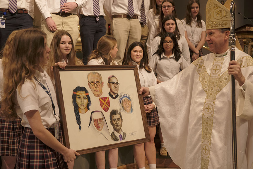 Read more about the article Bishop Spalding reminds students: ‘I am created good’ [Photo Gallery]