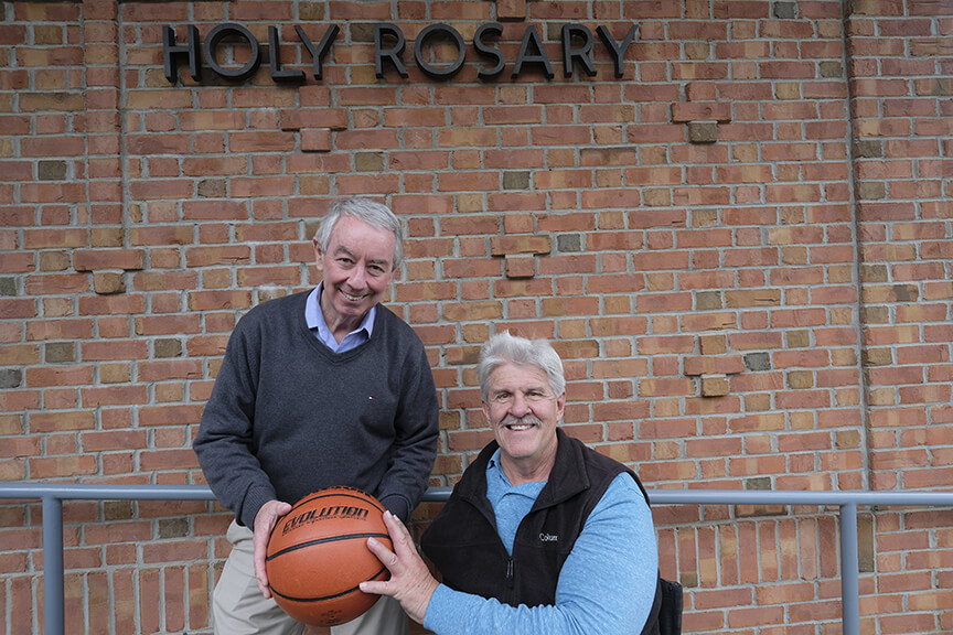 Read more about the article Holy Rosary basketball coaches reflect on 30 years of partnership