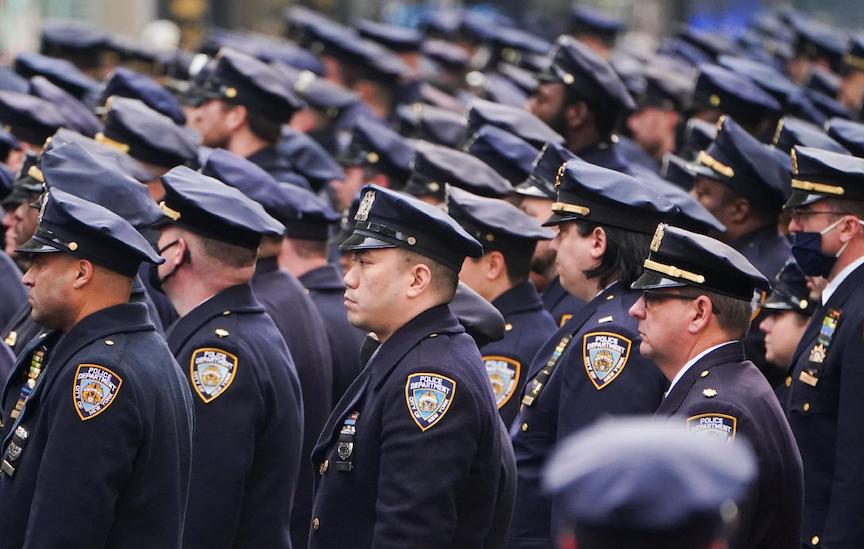 Read more about the article ‘Bless those who walk the blue line,’ bishop prays as nation honors police