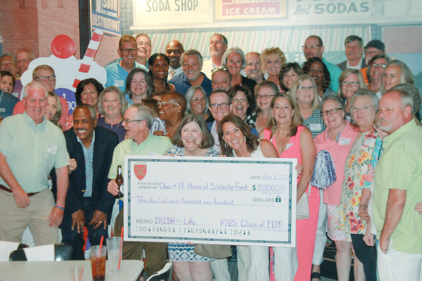Read more about the article Father Ryan Class of 1978 raises $300K for memorial scholarship endowment fund