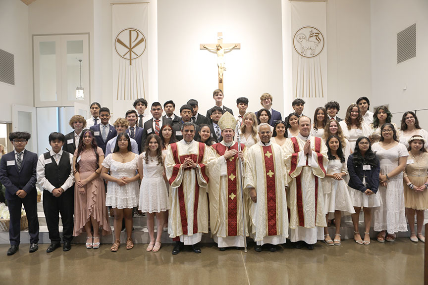 Read more about the article St. Frances Cabrini hosts confirmation