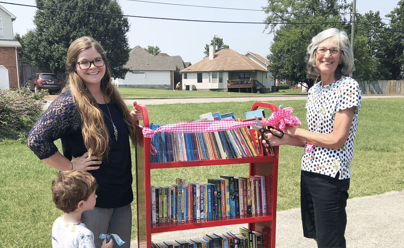 Read more about the article Parishioners team up to provide free books to foster families