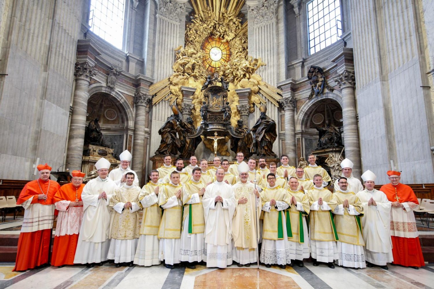Read more about the article 18 U.S. seminarians ordained deacons in St. Peter’s Basilica