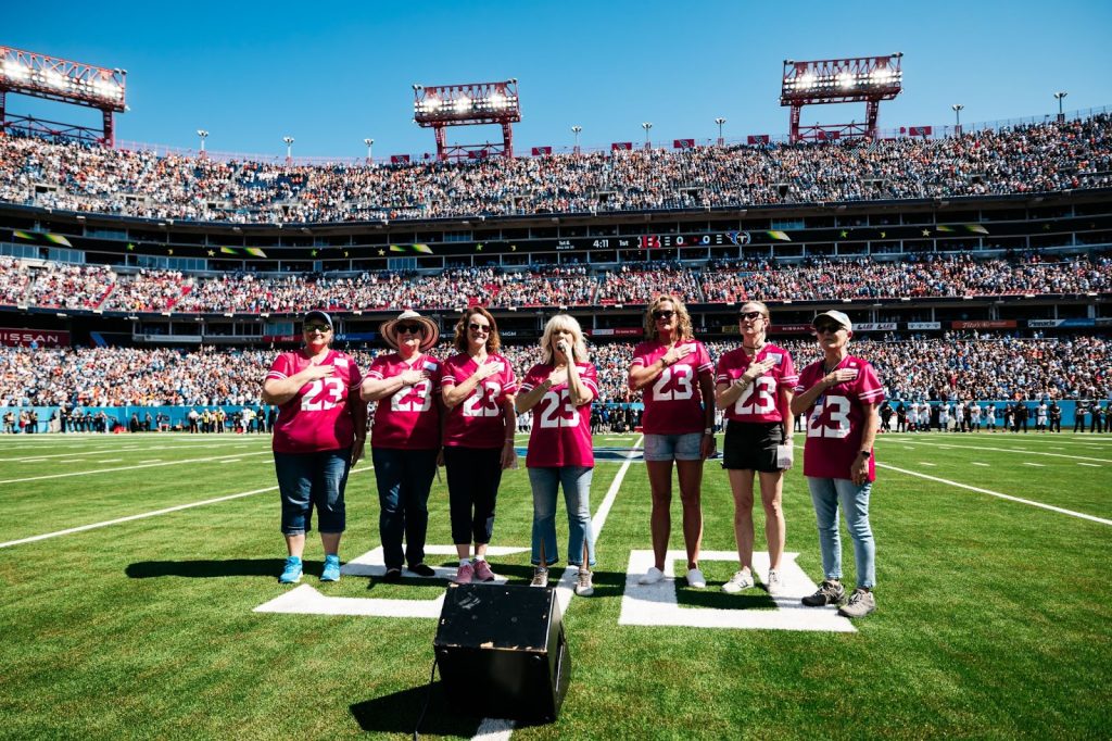 Ascension Saint Thomas, Tennessee Titans recognize breast cancer survivors,  physicians - Tennessee Register